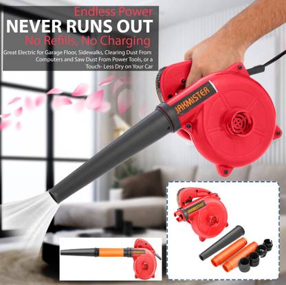 Jakmister Unbreakable Anti-Vibration With 2 Extension Pipe Vacuum Cleaner/ Electric Air Blower and Suction Dust Cleaner for AC/Computer/Home Forward Curved Air Blower
