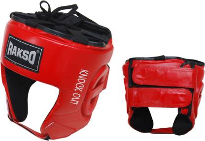 Rakso Head Guard, Boxing Head Guard, Lite Contest Head Guard RED Boxing Head Boxing Head Guard