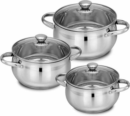 BERGNER Essential Plus Pack of 6 Cook and Serve Casserole Set