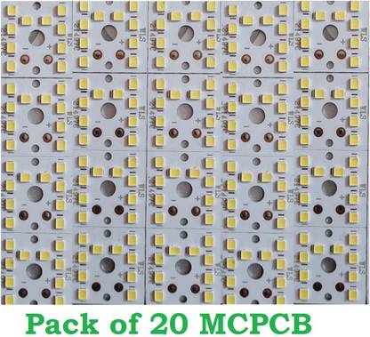 SG Flash (pack of 20) 9w MCPCB Led Raw Material For Led Bulb Light Electronic Components Electronic Hobby Kit