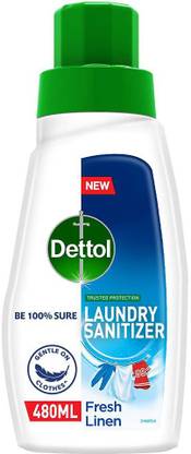 Dettol new laundry sanitizer fresh linen 480 ml