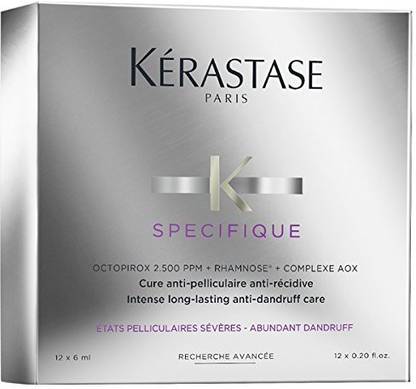 KERASTASE Specifique Cure Anti-Pelliculaire Anti-Recidive Treatment 12 x 6ml