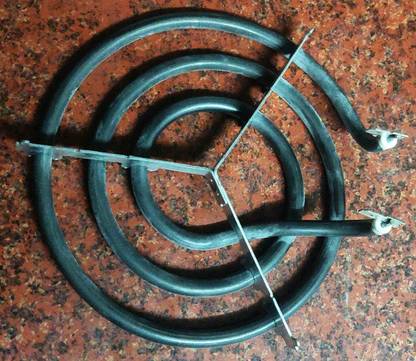 Faith Shoppe 1000 Watt 3 Ring Circular Tubular Coil Heating Element For Radiant Cooktop Electric Cooking Heater