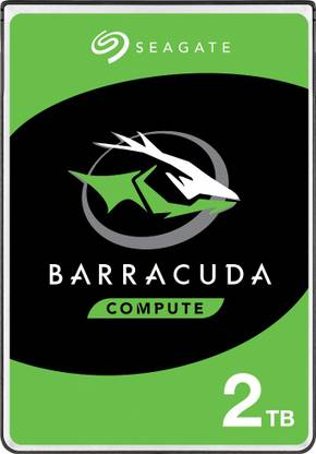 Seagate Barracuda with 2.5 inch SATA 6 Gb/s 5400 RPM 128 MB Cache for PC Laptop 2 TB Laptop Green SATA Internal Hard Disk Drive (HDD) (ST2000LM015)