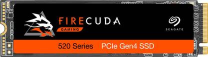 Seagate Firecuda 520 with PCIe Gen4 x4 NVMe 1.3 for PC Gaming Laptop, Desktop 500 GB Laptop Orange PCIe NVMe Internal Solid State Drive (SSD) (ZP500GM3A002)