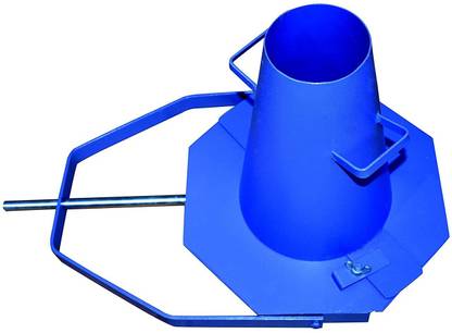 YWIS YW-26 SLUMP CONE apparatus measuring instruments with plate and rod 1 Cavities Laboratory Spot Plate