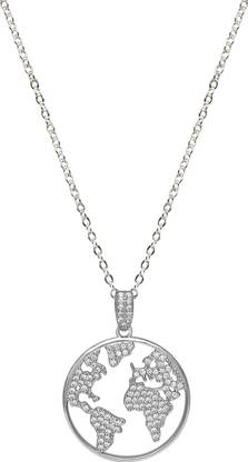 GIVA Rhodium Sterling Silver