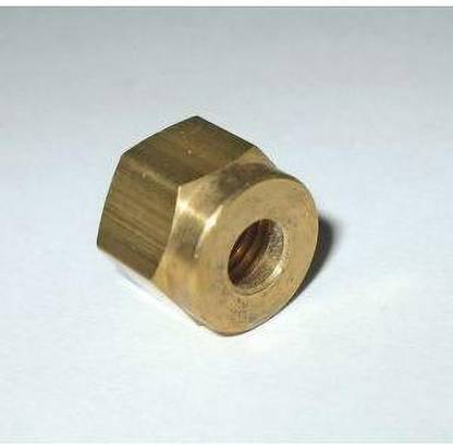 PBI Brass Hex Nut 1/8" BSP for Hydraulic OLIVE NUT 1/8BSP Pipe Fittings (Pack of 5) 1-Way Cap Pipe Joint