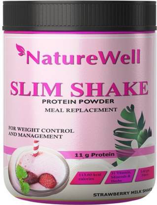 Naturewell Slim Shake - Strawberry Protein Shake (V38) Protein Shake
