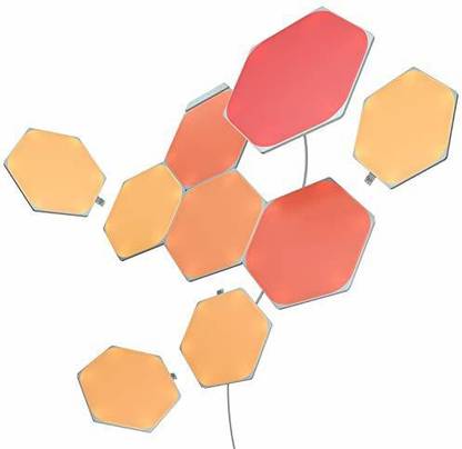 nanoleaf Shapes smart lighting kit Hexagon STK | 16M+ Color | 9 Pack | EU/UK