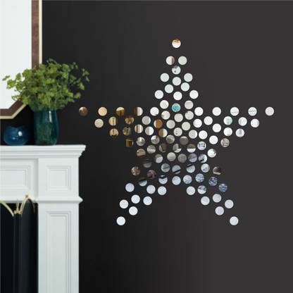 KITTY DIVINE 50 cm 100 Duck Dot Silver-KD-CP-311 Self Adhesive Sticker