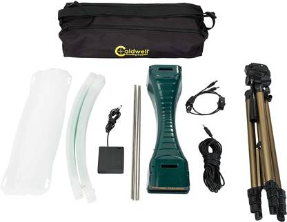 Caldwell Ballistic Precision Chronograph Premium Kit with Tripod for Shooting Indoor and Outdoor MPS/FPS Readings Tripod Kit