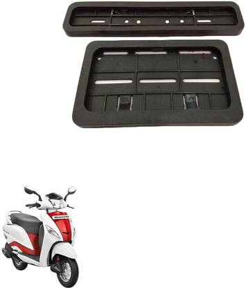 COMICAL HIGH QUALITY WATERPROOF AND RUSTPROOF OPENABLE UNIVERSAL BIKE NUMBER PLATE FRAME-124 Bike Number Plate