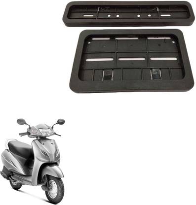 COMICAL HIGH QUALITY WATERPROOF AND RUSTPROOF OPENABLE UNIVERSAL BIKE NUMBER PLATE FRAME-138 Bike Number Plate
