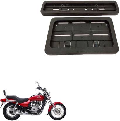 COMICAL HIGH QUALITY WATERPROOF AND RUSTPROOF OPENABLE UNIVERSAL BIKE NUMBER PLATE FRAME-007 Bike Number Plate