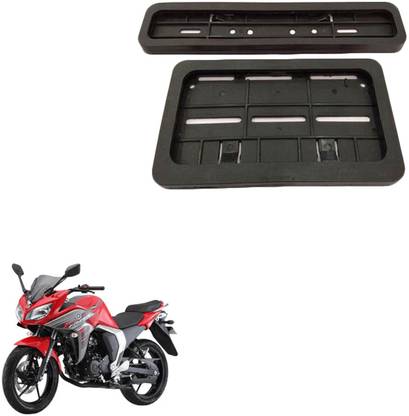 COMICAL HIGH QUALITY WATERPROOF AND RUSTPROOF OPENABLE UNIVERSAL BIKE NUMBER PLATE FRAME-222 Bike Number Plate