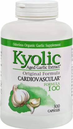 Kyolic Aged Garlic Extract Cardiovascular Original Formula 100 - 300 Capsules