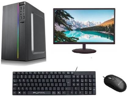 brozzo G1 Core 2 Duo (4 GB DDR2/500 GB/120 GB SSD/Windows 7 Professional/15 Inch Screen/168-10/168-08/ G1)