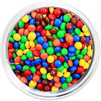 Freshtige Chocolate Button Candy | Big Size & Multi Coloured Chocolates Buttons | Chocolate Candy | Smooth & Crunchy Chocolate Chocolate Candy