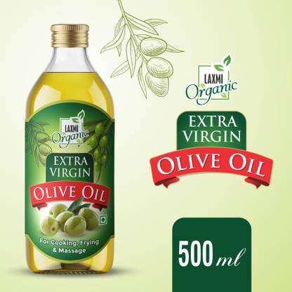 LAXMI ORGANIC JAITUN TAIL Extra virgin Olive oil Moisturizes Skin Fights Signs Of Aging Improves Skin Health Keeps Hair Healthy, Helps Remove Makeup  Hair Oil