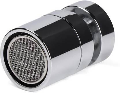 ZAP X-FLOW 360 Degree Rotatable Universal Fit Aerator Water Saving Foam Flow Chrome Finish Faucet Nozzle