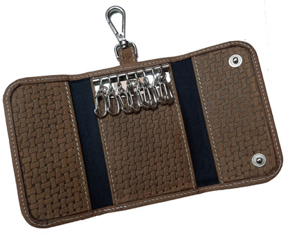 leather key case holder