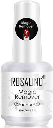 ROSALIND 15ml Magic Remover Gel Nail Polish Remover Within 2-3 MINS Peel off Varnishes without Soak off Remover Tools (RL-15ml-RJ01)