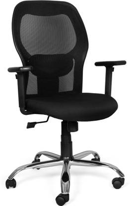 ab designs Elite Oskar Medium Back Chair Mesh Office Adjustable Arm Chair