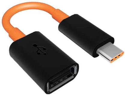 IMMUTABLE Black 46 RT-PRO-Type c to usb otg cable Compatible with All C Type Supported Mobile Smartphone and Other Devices… Phone Converter