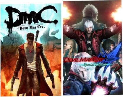 Devil May Cry 4 & 2013 Combo pc game (Offline only) (Complete Edition)