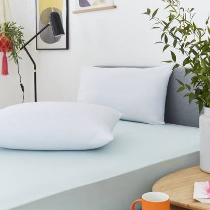 Prima Facie Cotton Solid Sleeping Pillow Pack of 2