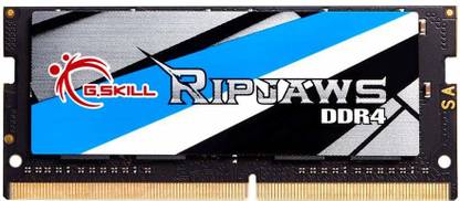 G skill RIPJAW DDR4 4 GB (Single Channel) Laptop D RAM (F4-2400C16S-4GRS)