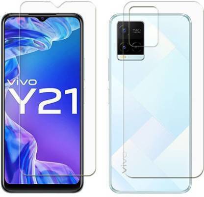 RUNEECH Front and Back Screen Guard for VIVO Y21