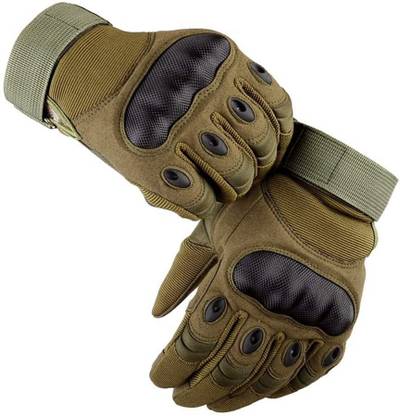 uRock Full Finger Hard Knuckle Motorcycle Army Shooting Tactical Gloves Riding Gloves