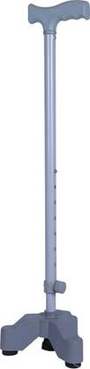 RUNMEX Tripod Cane 3 leg walking stick for old and physically challenged person Walking Stick