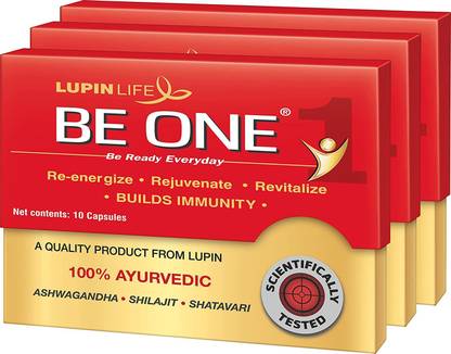 BE ONE 100% Ayurvedic Energy and Immunity Health Supplement for a Healthy Mind & Body
