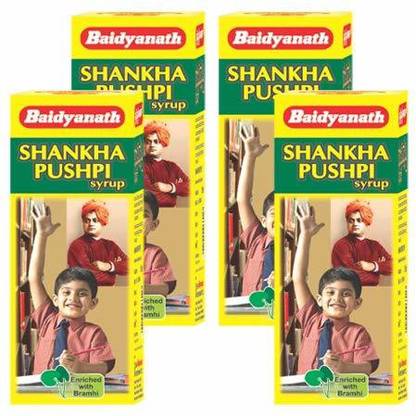 Baidyanath Shankhapushpi Syrup I Concentration Supplement 100 ml