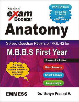 Anatomy Solved Question Papers of RGUHS for M.B.B.S First Year