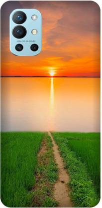 PRINTVEESTA Back Cover for OnePlus 9R Nature Indain Flag Printed Back Cover