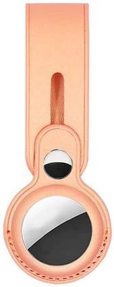 कवर्सकार्ट Back Cover Airtag-Key Finder Secure Holder with Buckle Silicone Loop Case with Long Strap के लिए