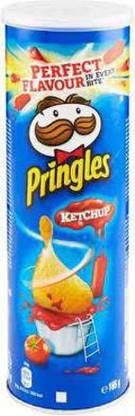 Pringles Ketchup Flavoured Imported 165 gms Chips