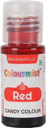 Colourmist Oil Candy Color for Chocolate & Oil Based Products, (Red), Red