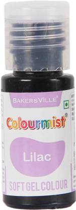 Colourmist Soft Gel Paste Food Color, (Lilac), 20g | Edible Gel Colour For Fondant / Dessert / Baking |Lilac Purple