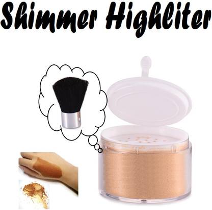 YAWI 3D EFFECT GLOWING & BRIGHTEN SHIMMERY SHINY GOLD GLITTER HIGHLIGHTER POWDER