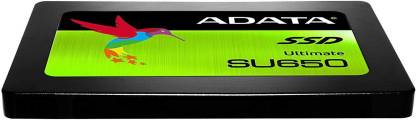 ADATA SU650 240 GB Laptop, Desktop, All in One PC's, Servers Internal Solid State Drive (SSD) (SU650)