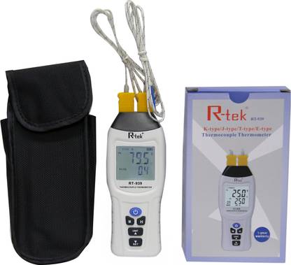 R-tek RT 939 K-type/ J-type Thermocouple Thermometer Non-magnetic Electronic Level