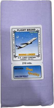 flight Solid White Lungi
