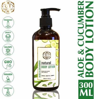 Sqin Botanicals Aloe And Cucumber Body Lotion