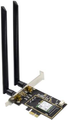 LeoXsys 12ACBT4 1200Mbps Dual Band WiFi Bluetooth 4.0 PCI EXpress Adapter Network Interface Card