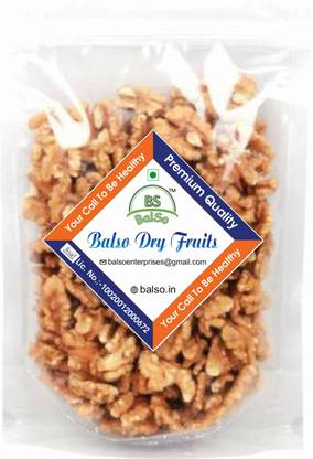 BalSo BS-California Walnut Kernels-500gm ( Akhrot Giri ) Premium Quality California 500gm Walnuts